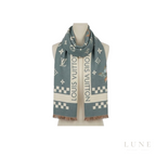Louis Vuitton Monogram Scarf – Grey