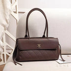 Chanel Bag | Urban Essentials Small Shopping Bag (East-West Baguette Tote) – Dark Brown (Espresso – Coffee)