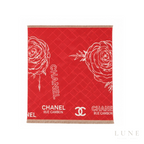 Chanel | Camellia Grid CC Red - View 1