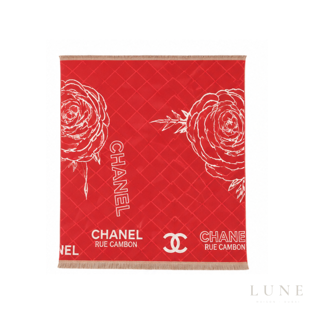 Chanel | Camellia Grid CC Red - View 1