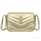 Saint Laurent LouLou Toy Strap Bag – Gold
