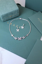 Graff Pavé Butterfly Set White/Silver