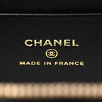 Chanel Small Vanity Case Chain Black