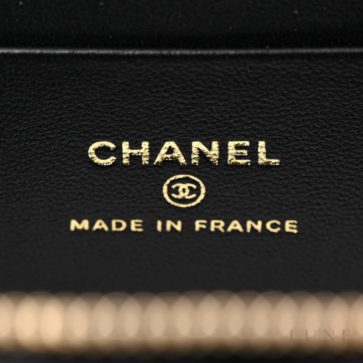 Chanel Small Vanity Case Chain Black