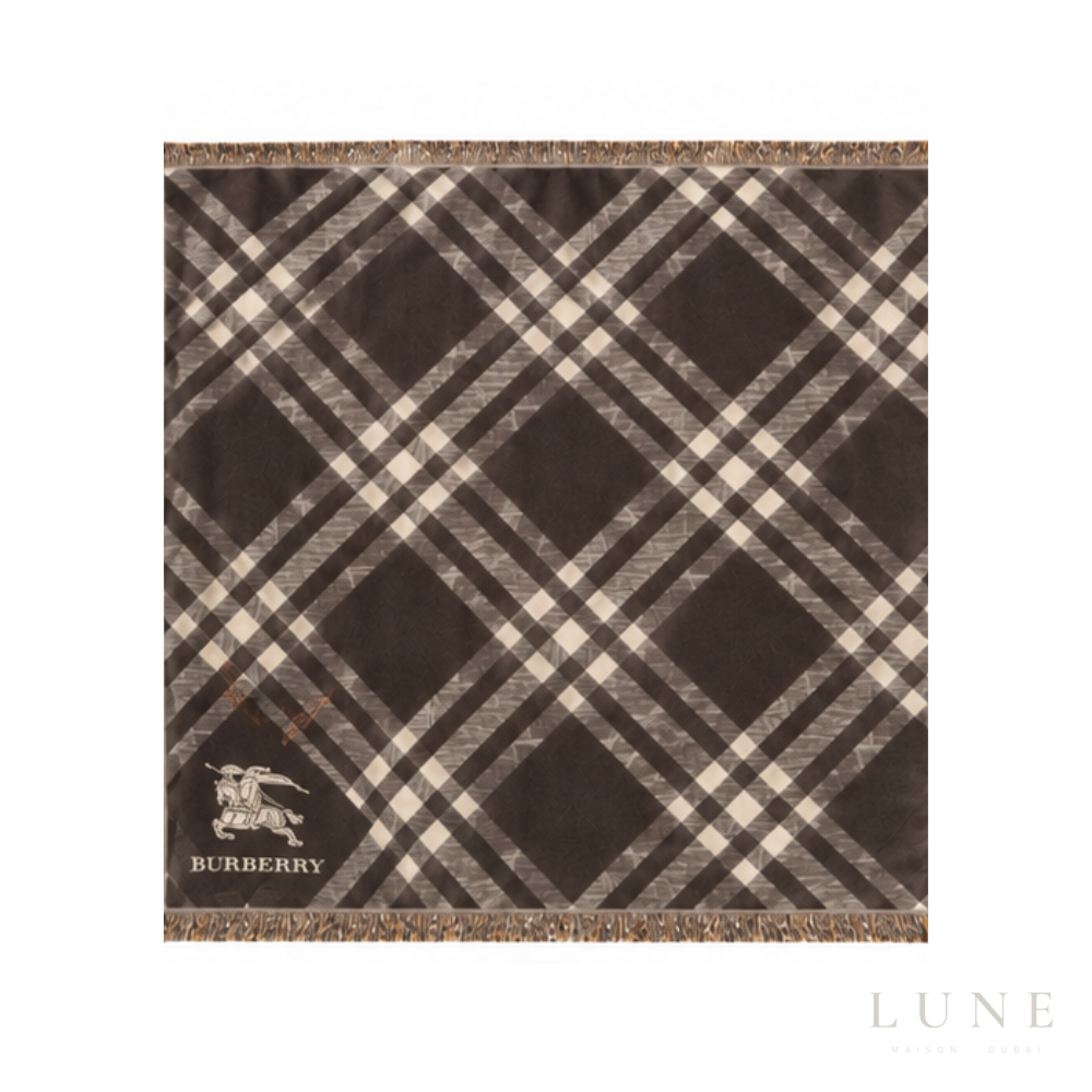 Burberry | Scarf Vintage Check Dark Brown - View 1