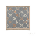 Gucci GG Check Scarf – Grey