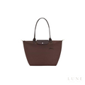 Longchamp Le Pliage Green Shoulder Tote – Mocha Brown - View 1
