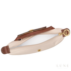 Longchamp Bag – Brown with Leather Trim - View 4