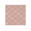 Gucci GG Monogram Jacquard Scarf – Pink