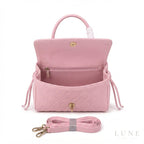 Chanel CC Turn-Lock Handbag – Light Pink - View 2