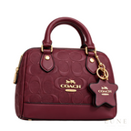 Coach Bag | Mini Sierra Satchel – Maroon – Wine Signature