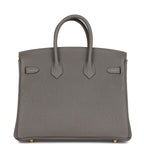 Hermès Birkin 25 Gris Meyer Togo
