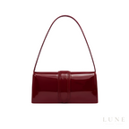 Jacquemus Le Bambino Patent Leather Shoulder Bag – Cherry Red - View 4