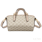 Gucci Bag | GG Emblem Mini Tote Bag – Beige – White