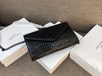 Saint Laurent Uptown Envelope Bag – Black