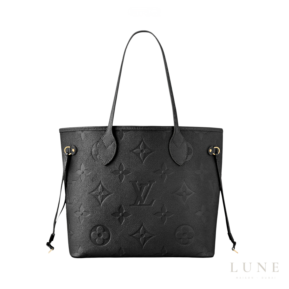 Louis Vuitton Neverfull MM Black Monogram