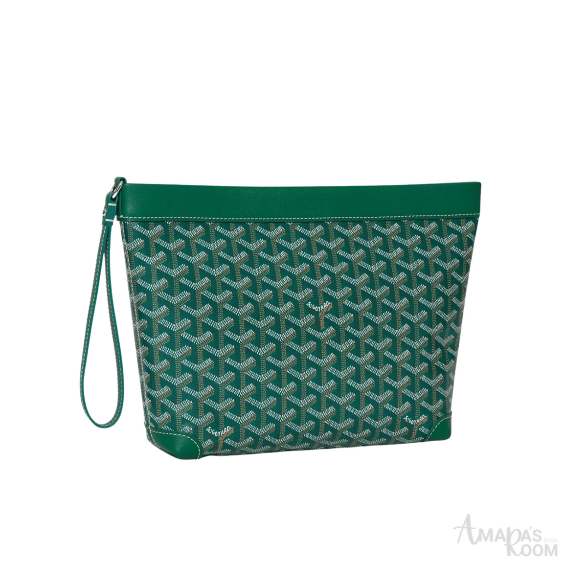 Goyard Pouch | Conti Pouch Green