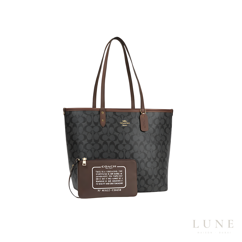 Coach City Tote Signature Canvas