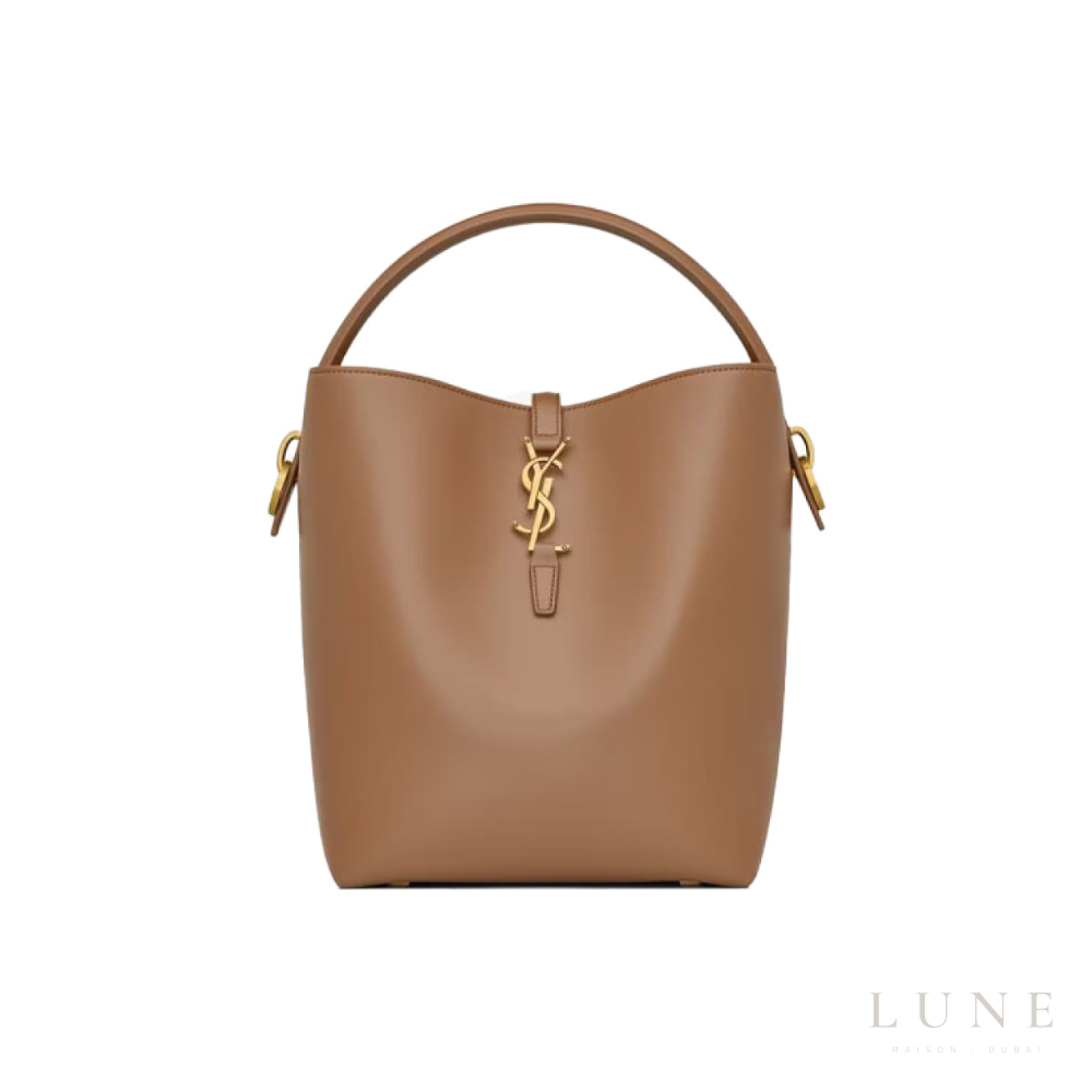 Saint Laurent L37 Leather Brown Bag