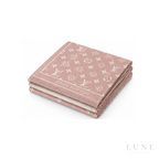 Louis Vuitton Monogram Classic Powder Scarf – Pink