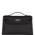 Hermès Kelly Pochette Black Swift