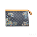 Louis Vuitton Black Brown Beach Design - View 1