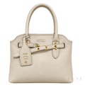 Miu Miu Bag | Aventure Nappa Leather Bag (Archive 2009 Edition) – Beige (Corda – Cream with gold-tone hardware)
