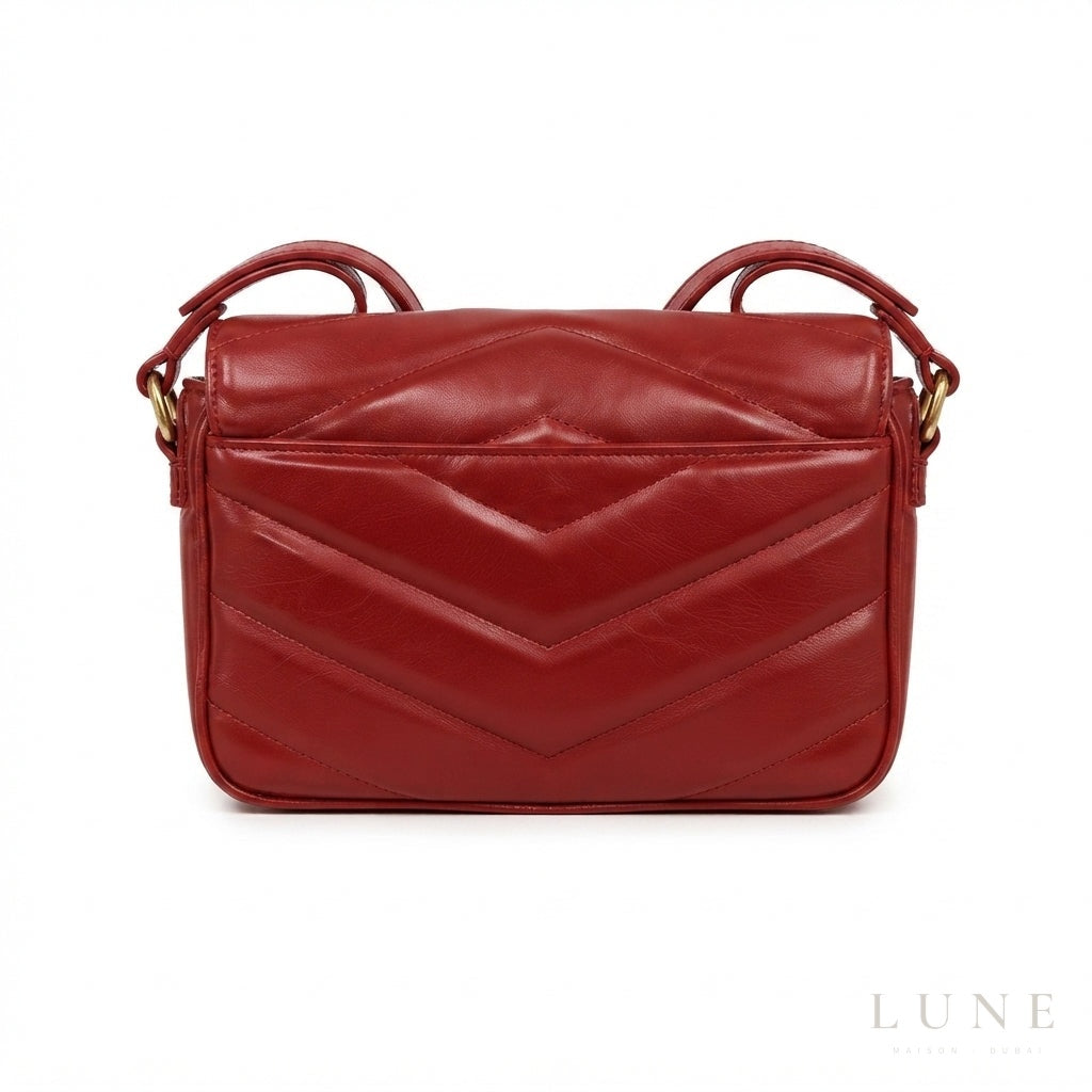 Saint Laurent Loulou Toy Bag – Red - View 4