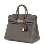 Hermès Birkin 25 Gris Meyer Togo