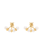 Louis Vuitton Gold Accent Earrings
