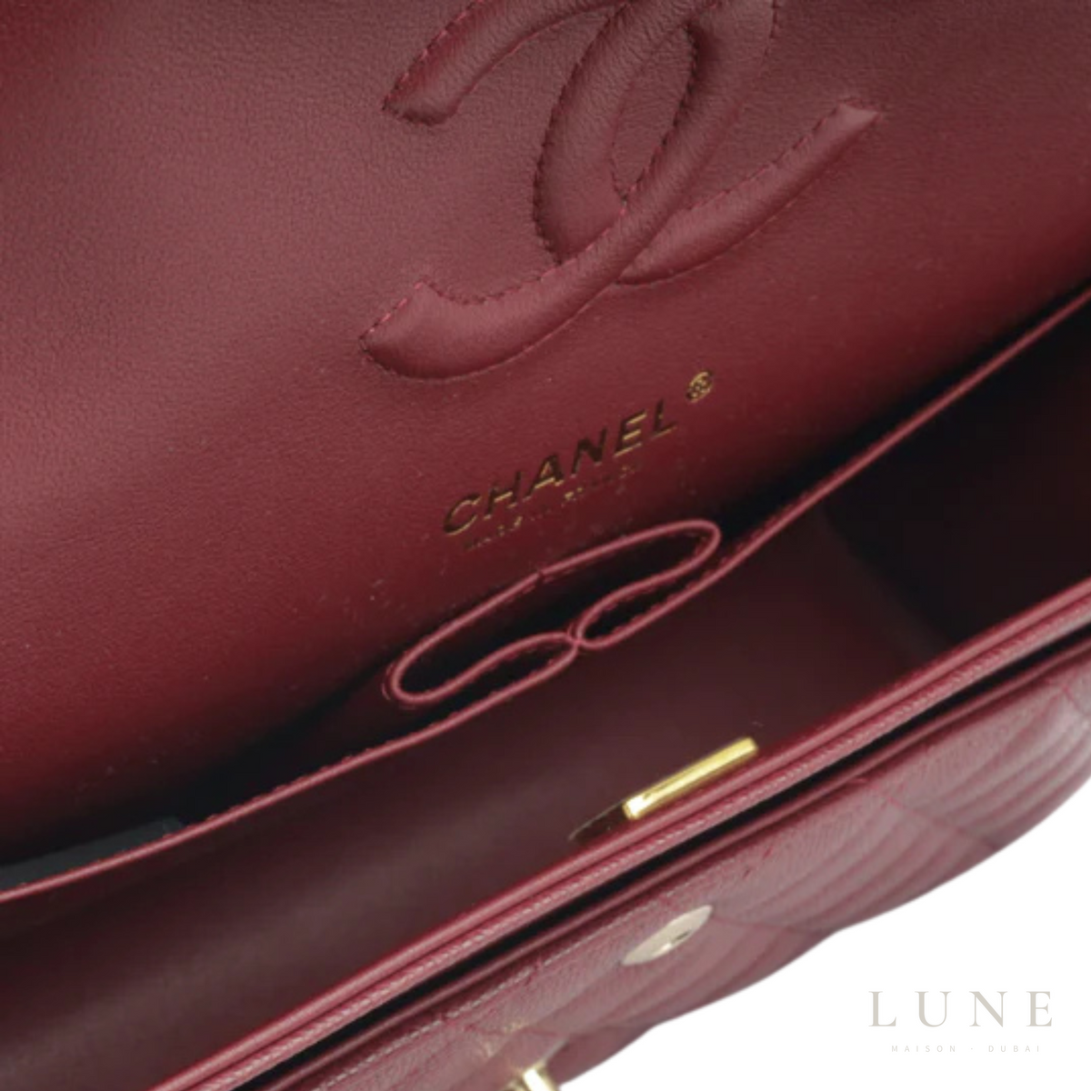 Chanel Classic Double Flap Red