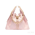 Chanel 25 Small Handbag – Pink & Gold - View 1