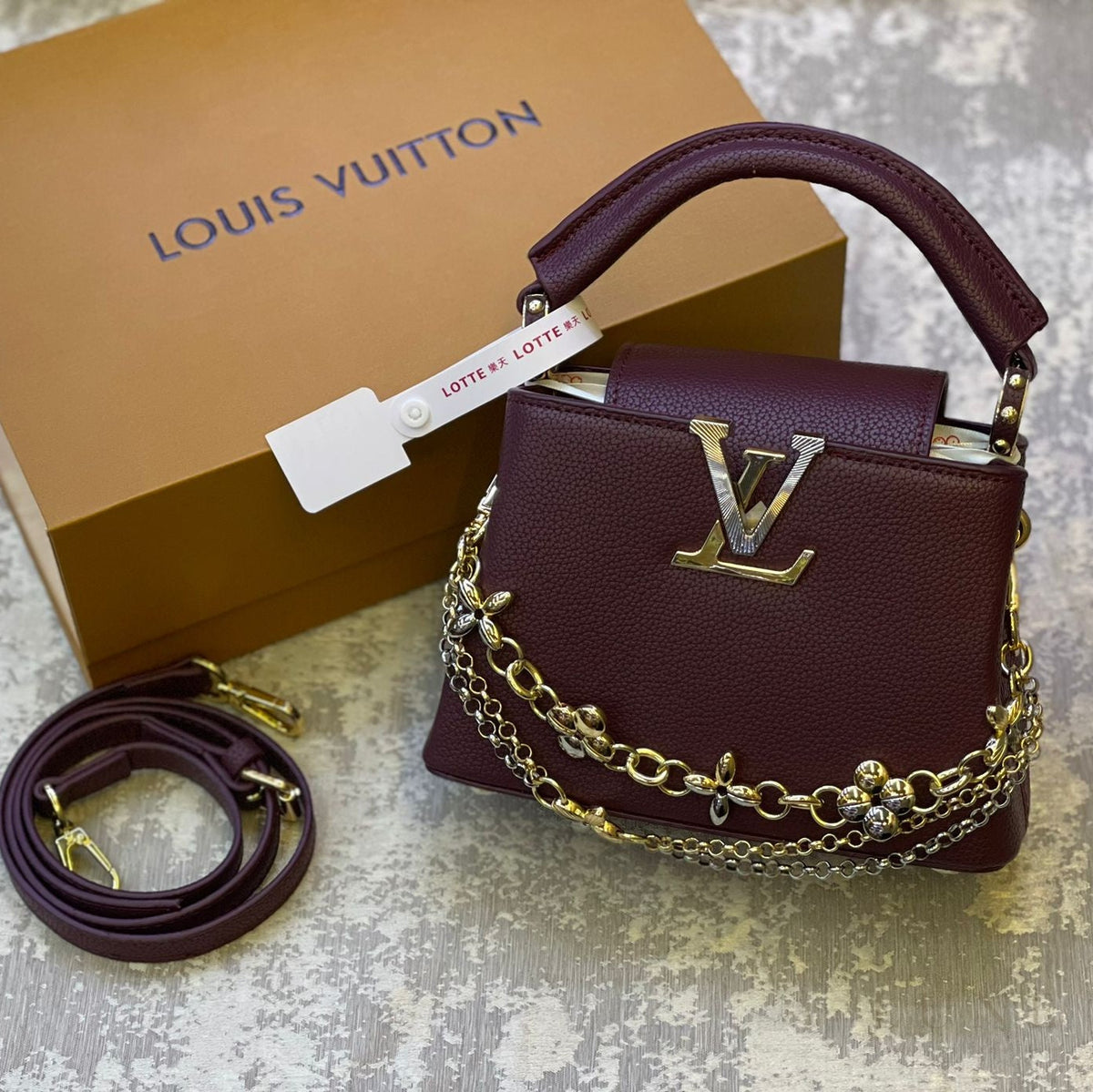 Capucines-Style Handbag