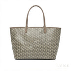 Goyard Saint Louis Tote Bag – Khaki Chevron Goyardine - View 2