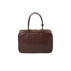 MiuMiu Leather Beau Bag Briarwood - Bagistaofficial
