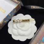 Christian Dior Pearl Studded Hair Clip