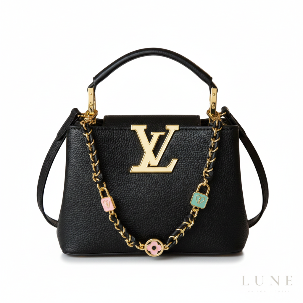 Louis Vuitton Hobo Shoulder Bag Leather