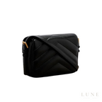 Saint Laurent Loulou Toy Crossbody Bag – Black