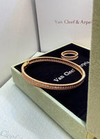 Van Cleef Perlée Diamonds Bracelet