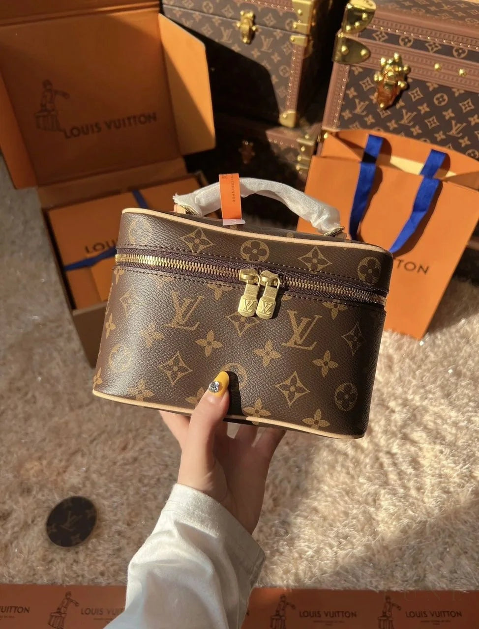 Nano Nice Monogram Vanity Bag