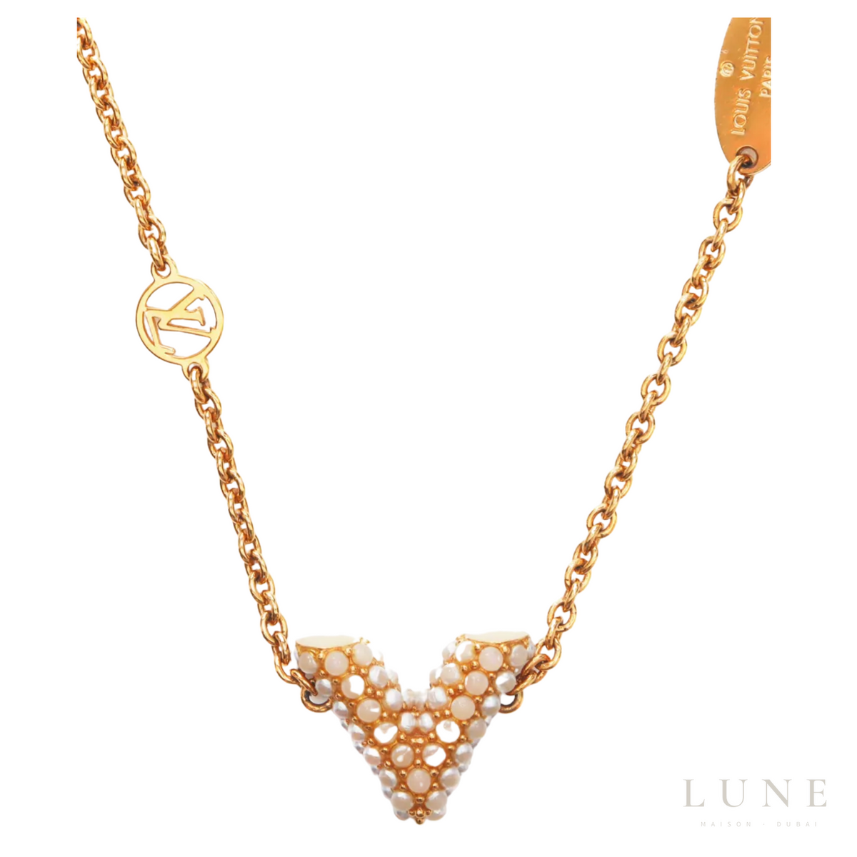 Louis Vuitton Pearl Necklace