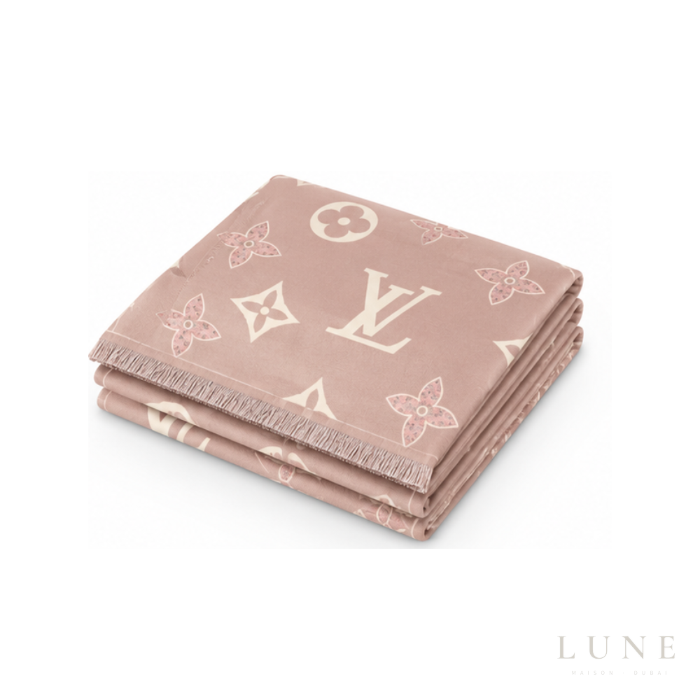 Louis Vuitton Monogram Graphic Scarf – Pink