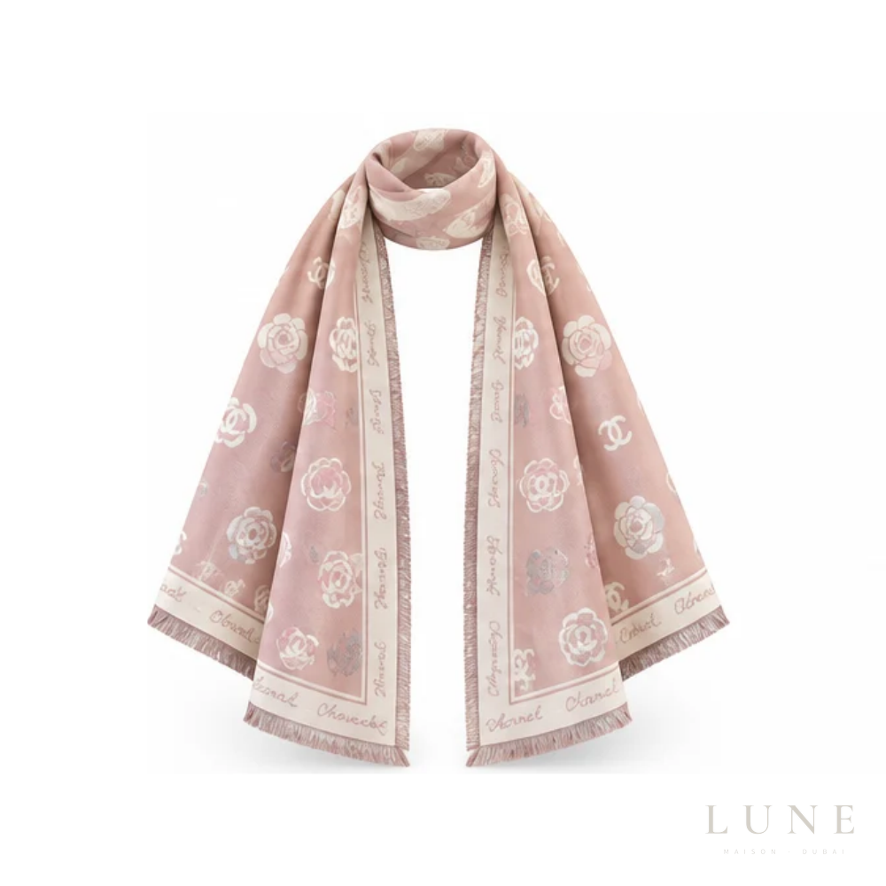 Chanel | Camellia Grid CC Logo Pink - View 3