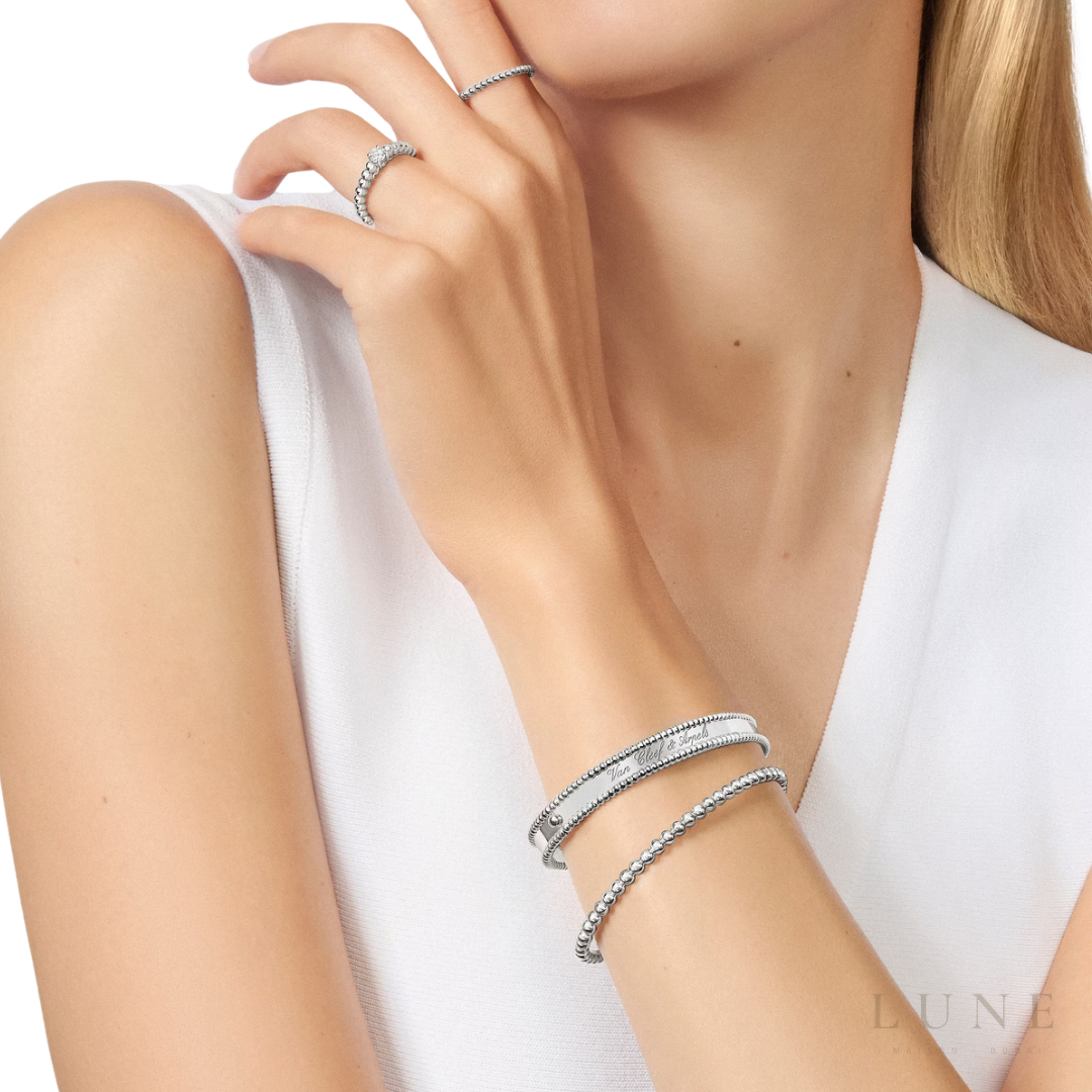Van Cleef Perlée Gold Bracelet