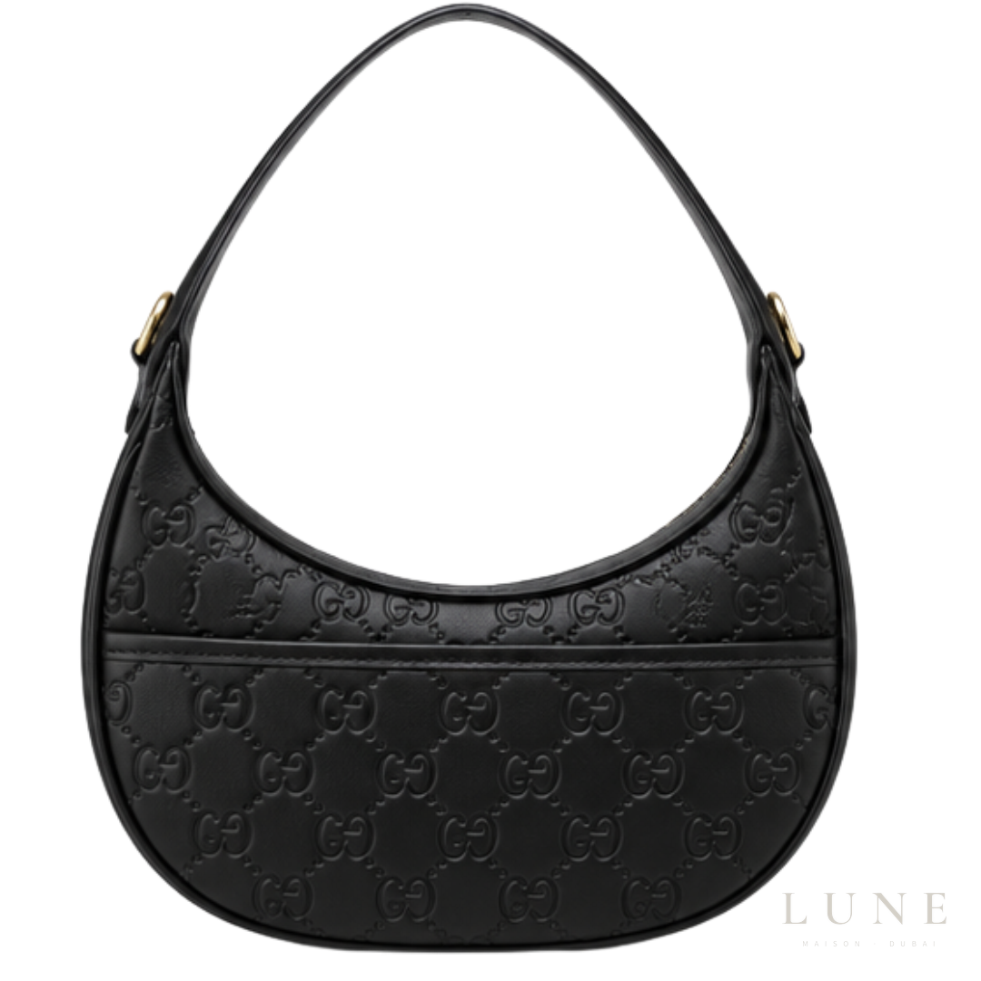 Gucci GG Emblem Mini Bag – Black