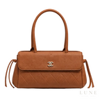 Chanel Bag | Grained Calfskin Stitched Urban Essentials Small Shopping Bag – Camel – Tan