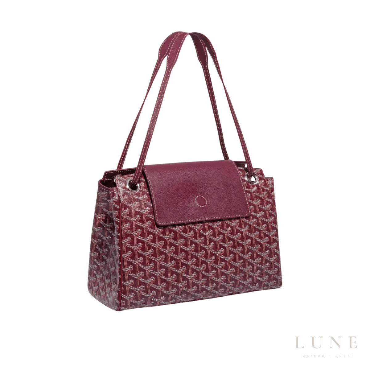 Goyard Rouette Souple Bag Burgundy