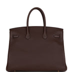 Hermès Birkin 35 Rouge Sellier Clemence