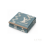 Louis Vuitton Check Teal Scarf – Green