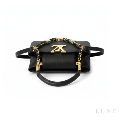 Louis Vuitton Hobo Shoulder Bag Leather